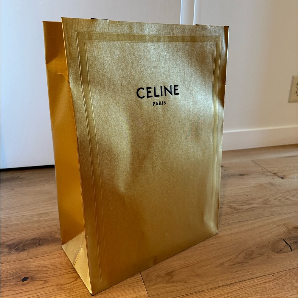 Celine large shopping bag. 14” x 20” x 7”